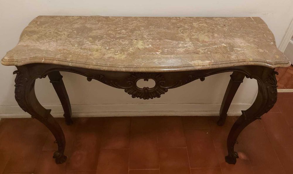 Mesa de consola e Espelho