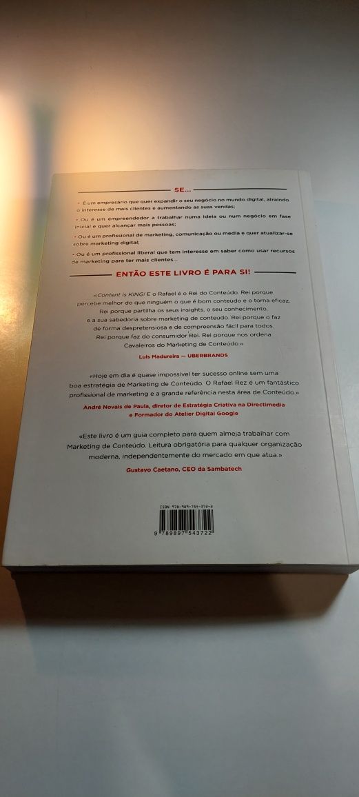Marketing de Conteúdo, A Moeda do Século XXI - Rafael Rez (2018)