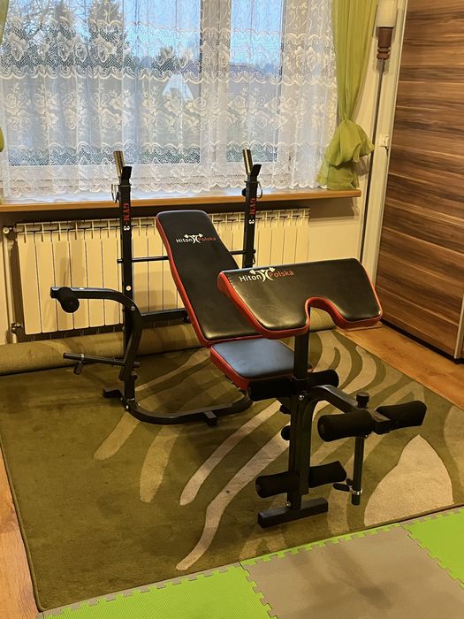 Hiton Ławka Treningowa Pod Sztangę Polska Gym 3