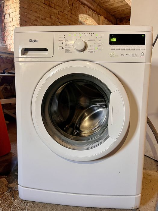 Whirlpool 6kg A+++ 1400 obr/min — w pełni sprawna, mały przebieg