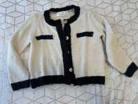 Sweterek okazyjny h&m dla dziewczynki rozm 98/104