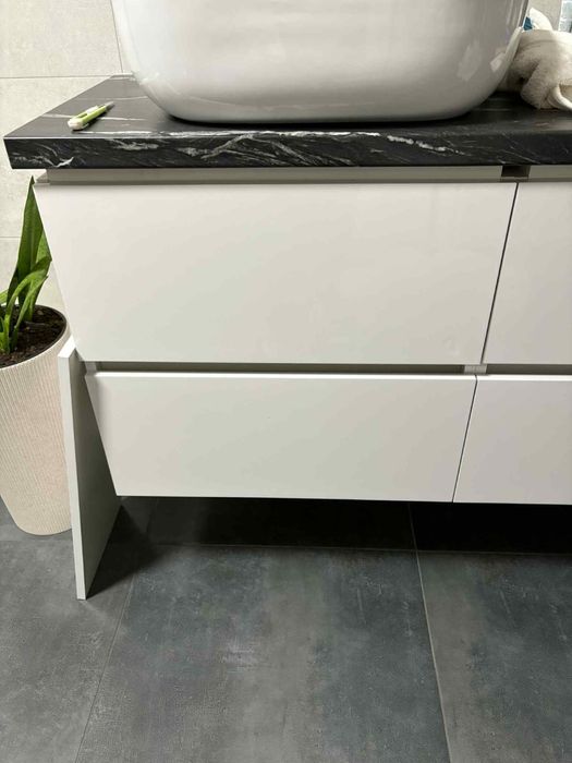 Szafka podumywalkowa cersanit biała połysk nowa