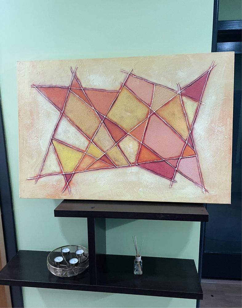 Quadro decorativo abstrato