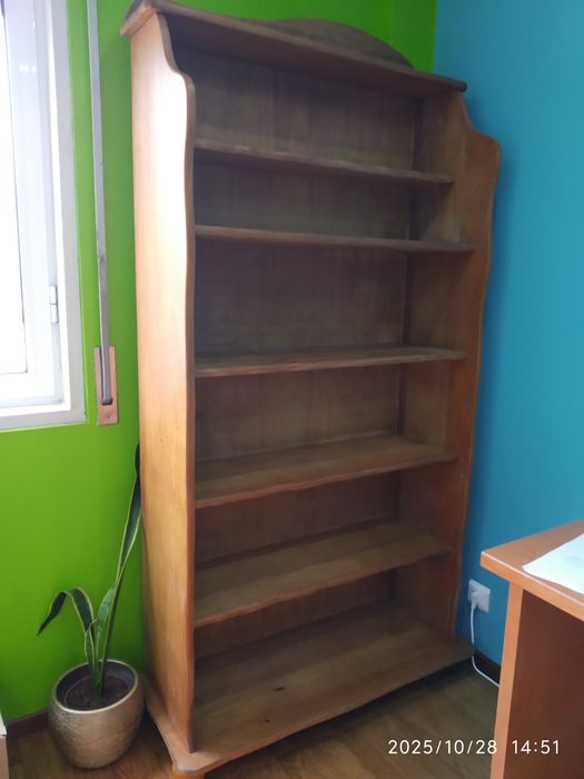 Estante em madeira maciça da marca Gato Preto