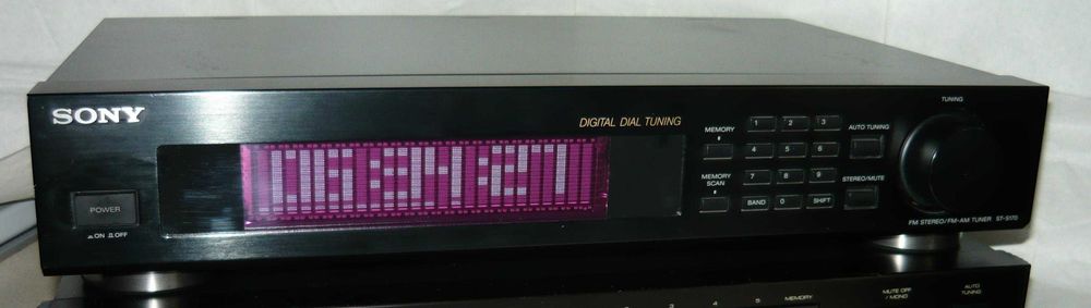 Analizator SONY Korektor Wskaźnik poziomu audio spectrum widmo