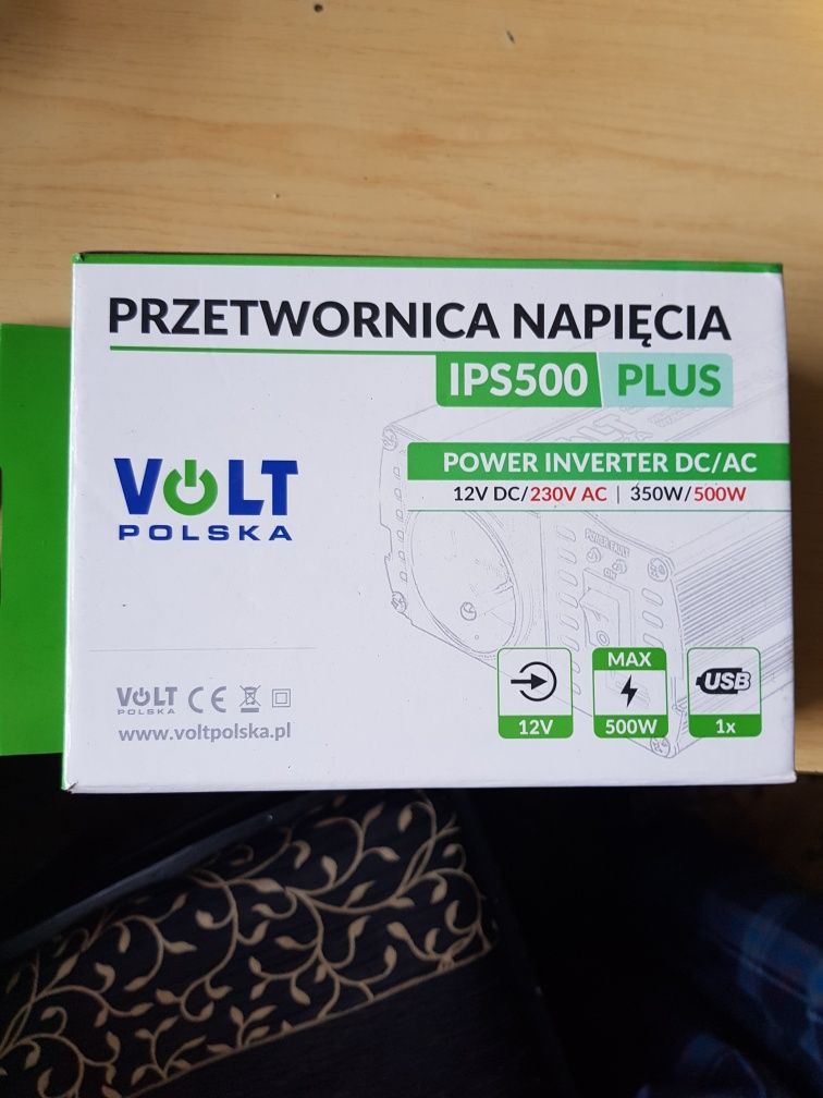 Інвертер Volt Polska 12в-220в 350/500вт