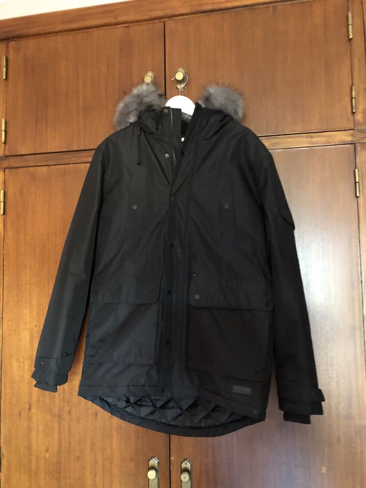 Blusão Parka preto Supply & Demand