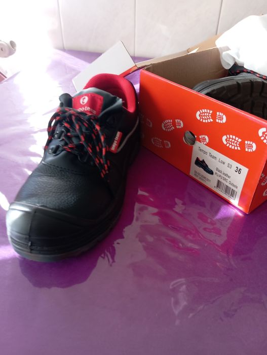 Sapatos biqueira de aço 36/37