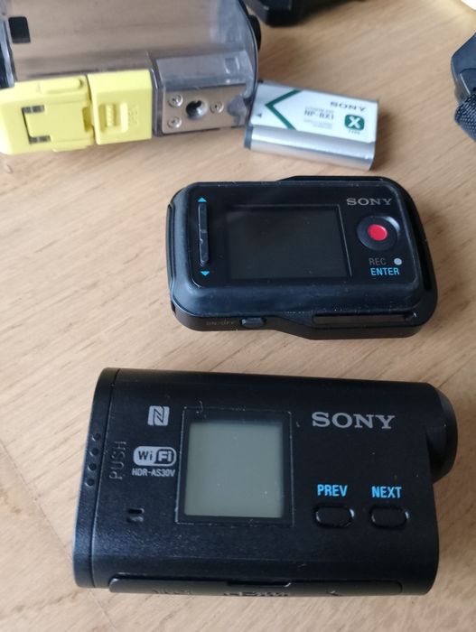 Sony Action cam kamera sportowa HDR as30v gps pilot gopro