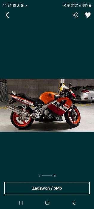 Honda CBR F4 REPSOL czytaj opis!