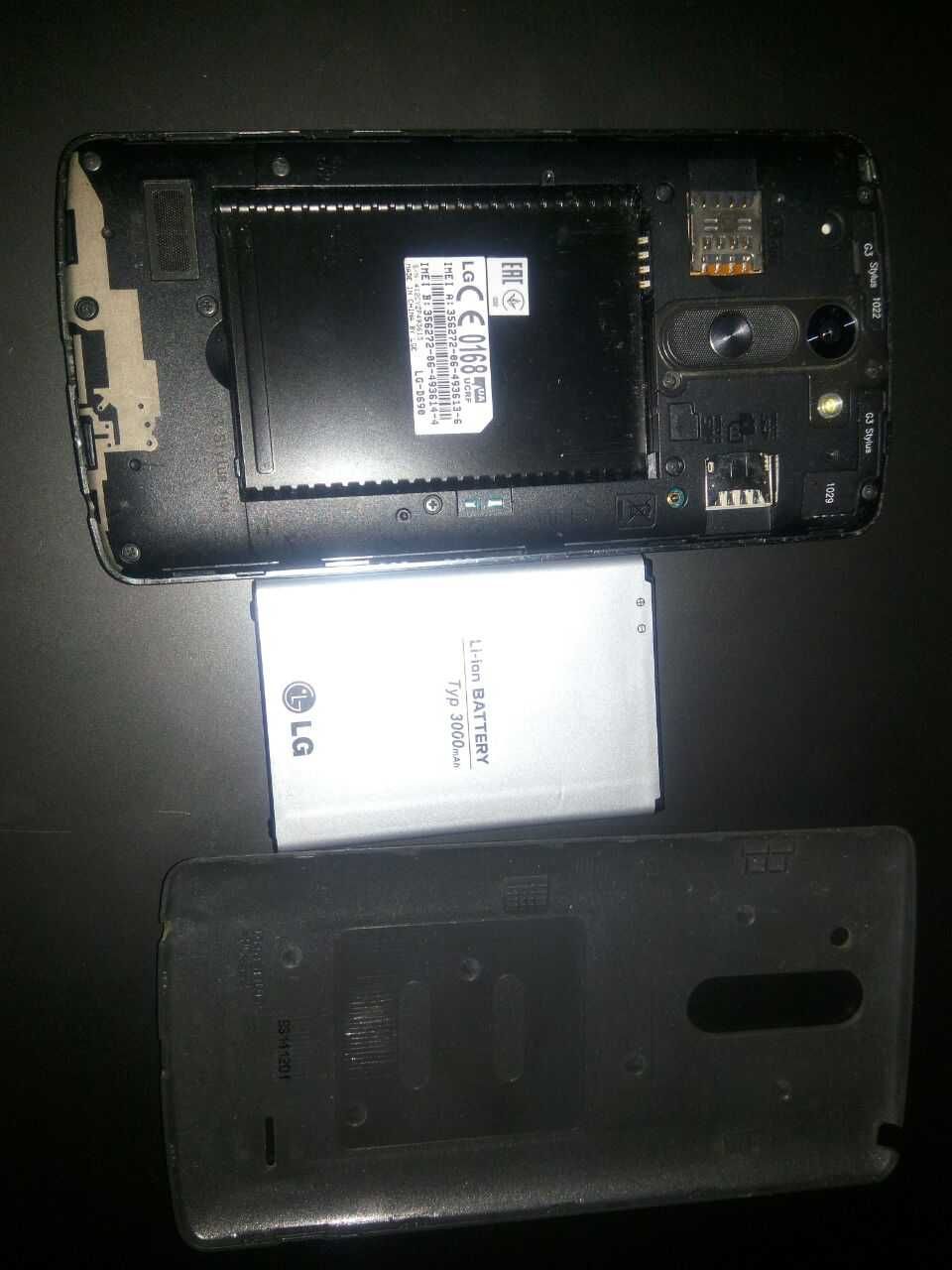 Iphone 6s та lg g3 stylus d690