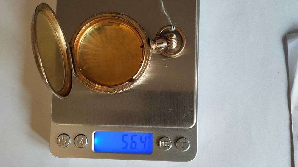 Złoty Zegarek Kieszonkowy  Elgin National Watch Co 1866=1875, Royal