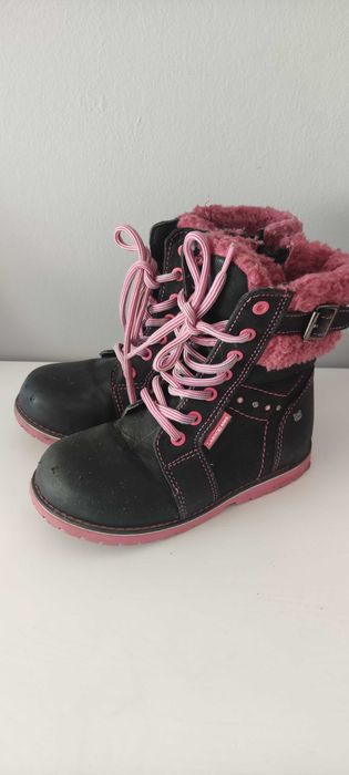 Kozaki trapery trzewiki Lasocki Kids 27 skórzane