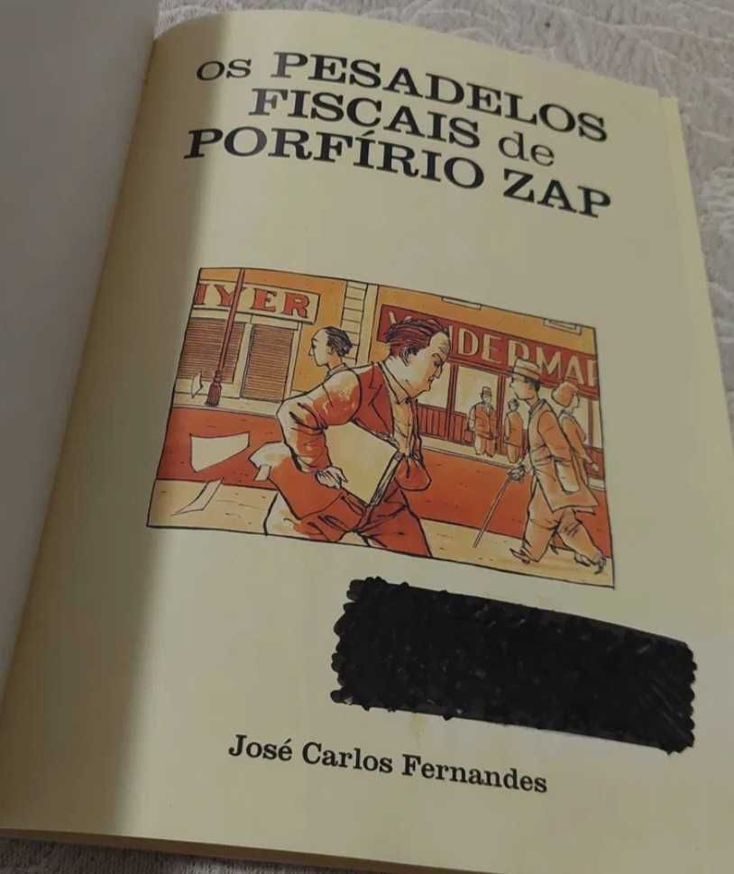 Os pesadelos fiscais de Porfirio Zap, de José Carlos Fernandes