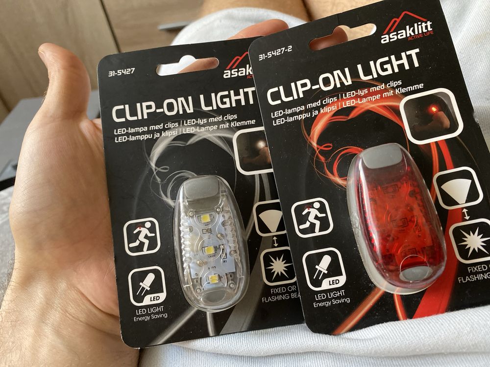 Lampki led do biegania