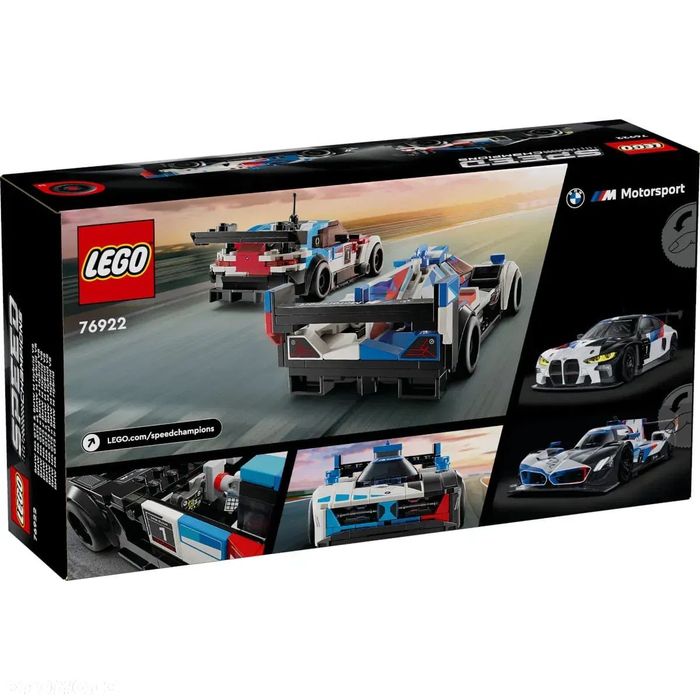 LEGO Speed Champions BMW M4 GT3 &amp; BMW M Hybrid V8 Race Cars