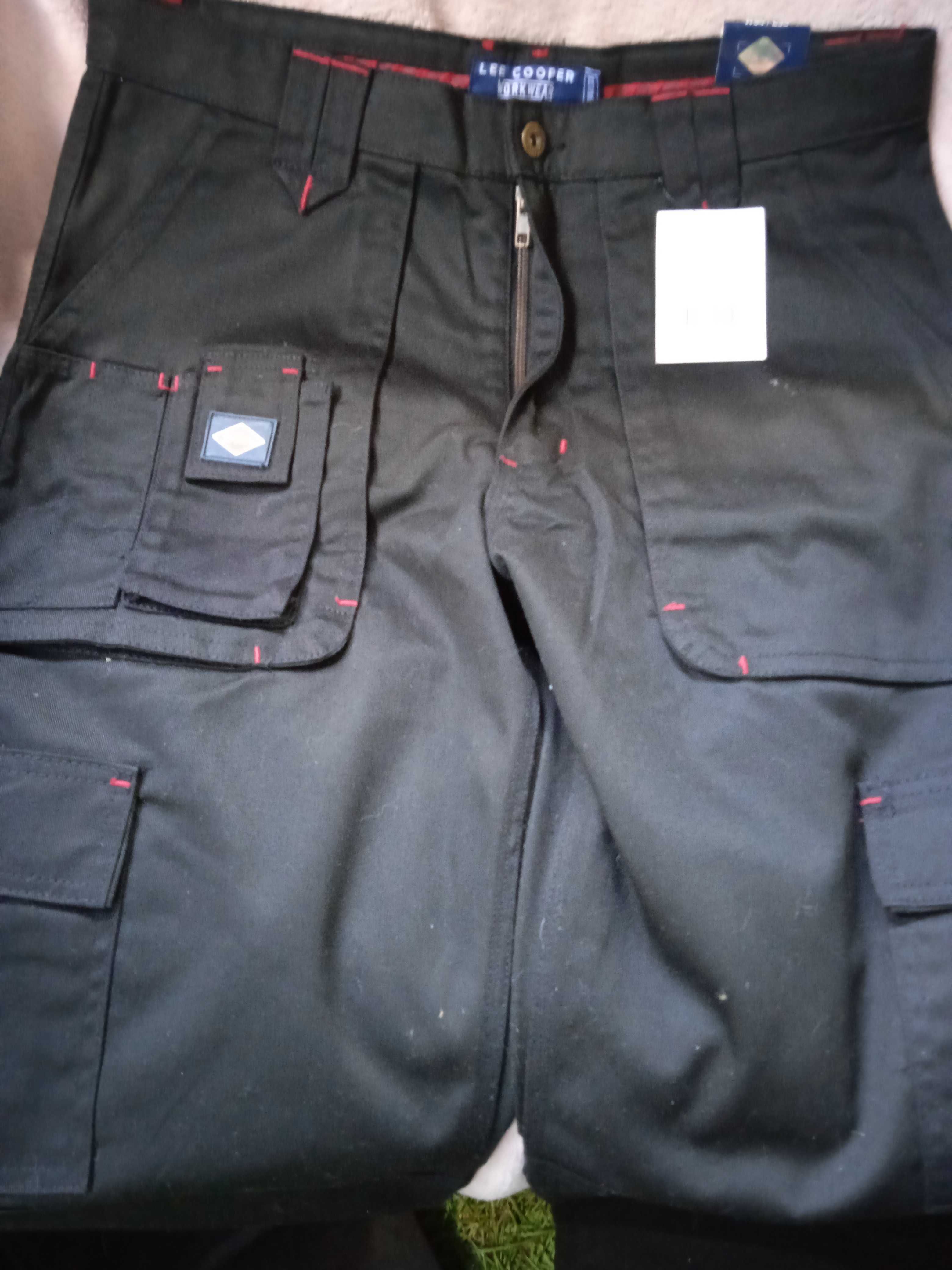 Lee Cooper WorkWear Bojówki spodnie  W34 L33 =SuperCena!=