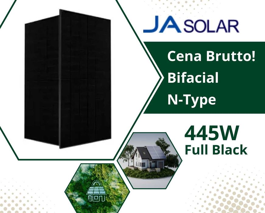 Panele Fotowoltaiczne 445W Ja Solar JAM54D41-445/LB_FB | Fotowoltaika