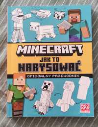 Książka Minecraft jak to narysować  nowa