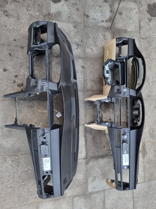 BMW e60 e61 deska rozdzielcza kokpit cupholder head up HUD przycisk