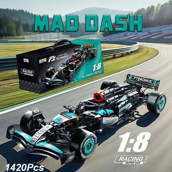 Конструктор Technic - F1 (4в1) Mercedes / McLaren / Alpine / Haas