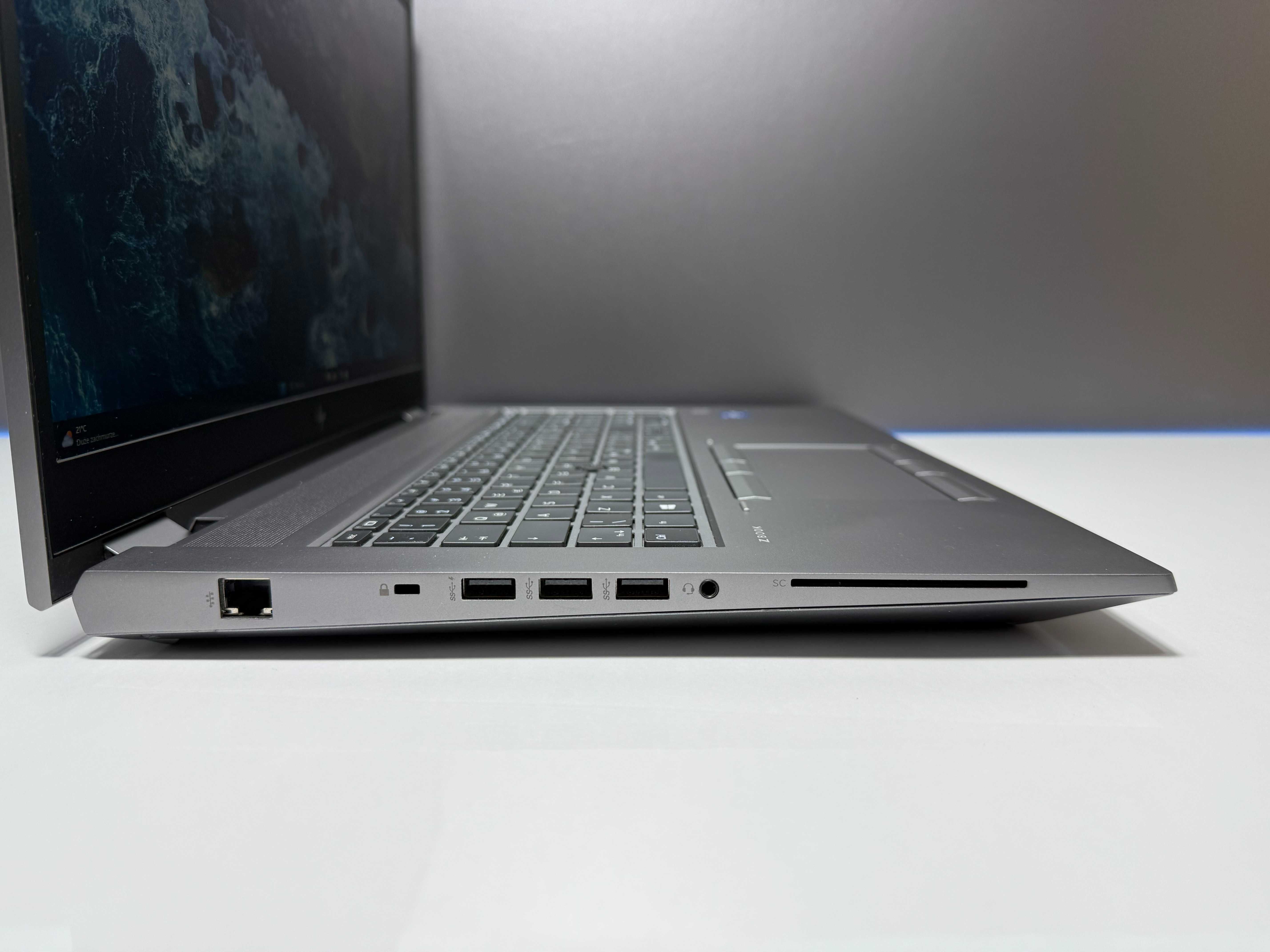 Laptop HP ZBook Fury 17 G8|I7-11850H|32 GB|512 SSD |RTX A5000 16GB|FHD