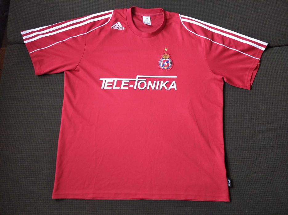 koszulka adidas klubu wisla krakow sezon 2010 r duzo zdjec