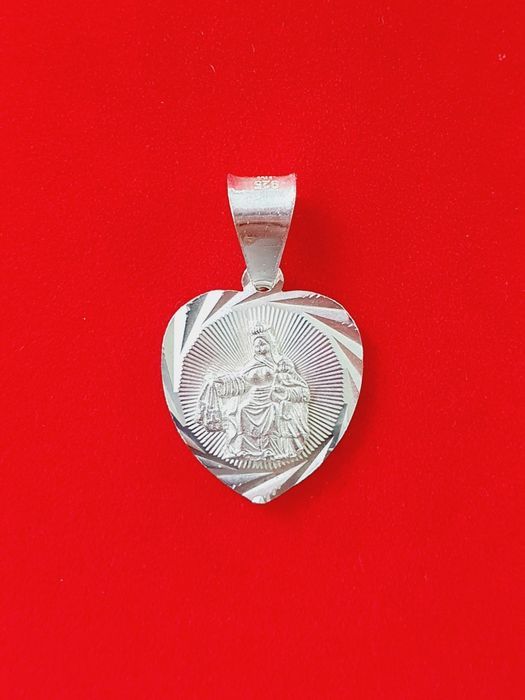 Medalik nowy srebrny p.925 szkaplerz