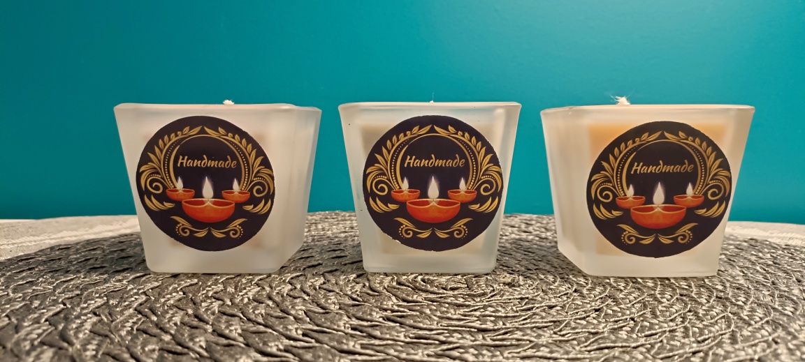 Świeca sojowa 3 zapachy 90g