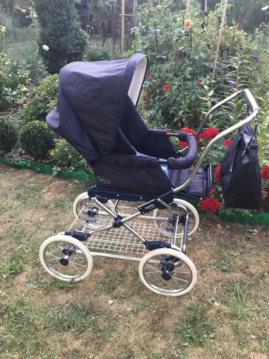 Inglesina Vittoria Comfort wózek 2W1  głęboki + spacerówka retro