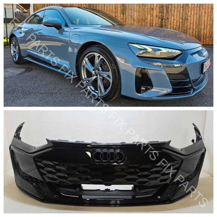 Фари Audi e-tron GT FW LED + решітка, бампер, крило, ліхтарі, скло