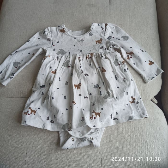 Body sukienka h&m rozmiar 68 święta, zima