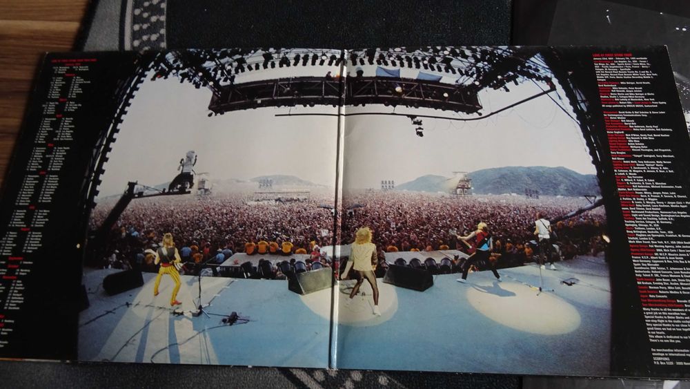 Winyl  Scorpions – World Wide Live - 1985 lp2