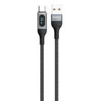 Dudao kabel USB - USB Typ C szybkie ładowanie PD 66W 1m czarny