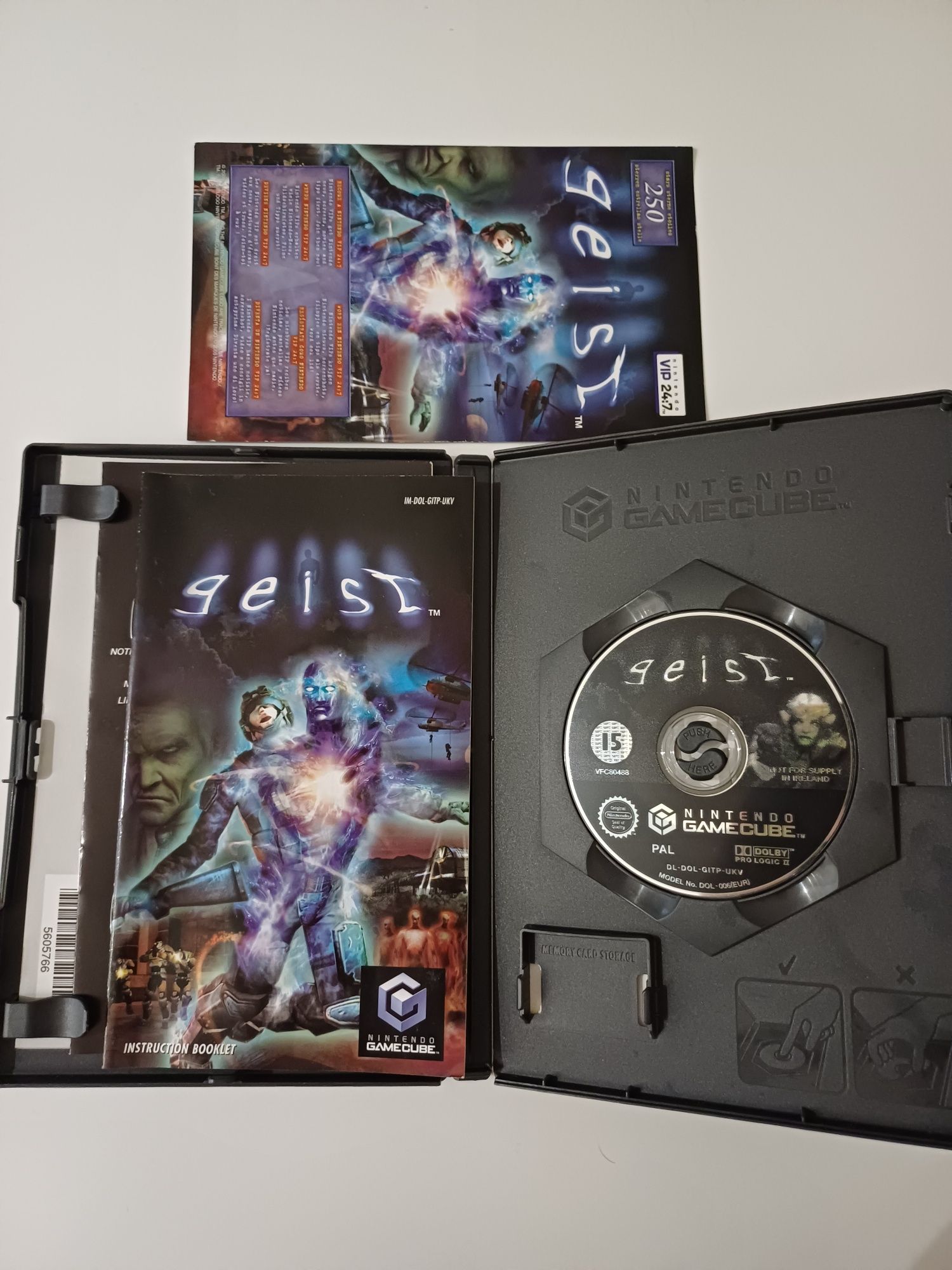 Geist Nintendo Gamecube oryginalna angielska