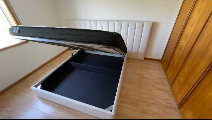 Pack cama Vinci Alongada ( Incluso estrado e colchão oferta )