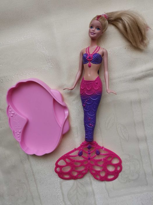 Barbie Syrenka z nakręcanym ogonem