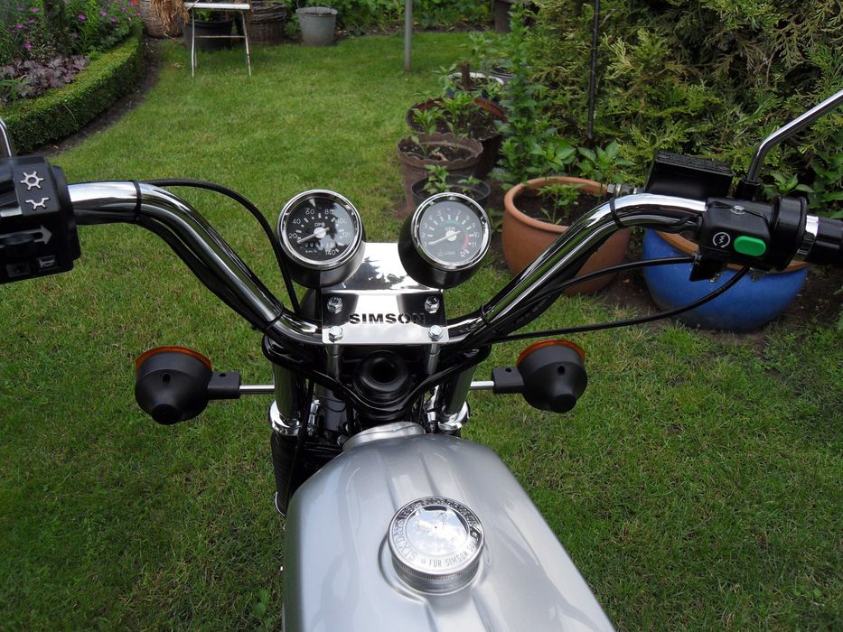 Simson S70 Enduro , tarczowy hamulec , Rozrusznik , Jak Nowy !!!