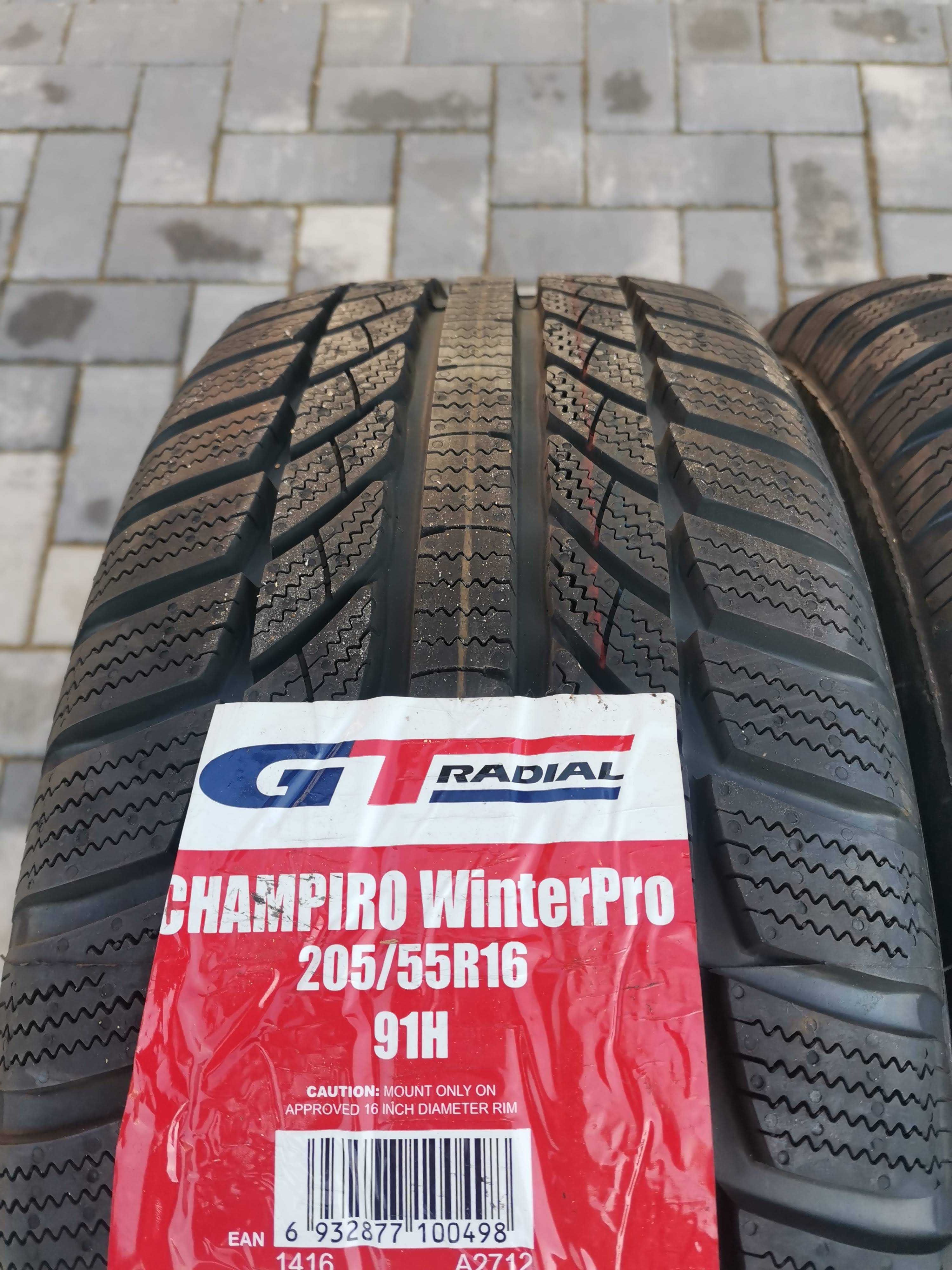 Nowe opony zimowe GT Radial Champiro WinterPro HP 205/55 R16 94 V