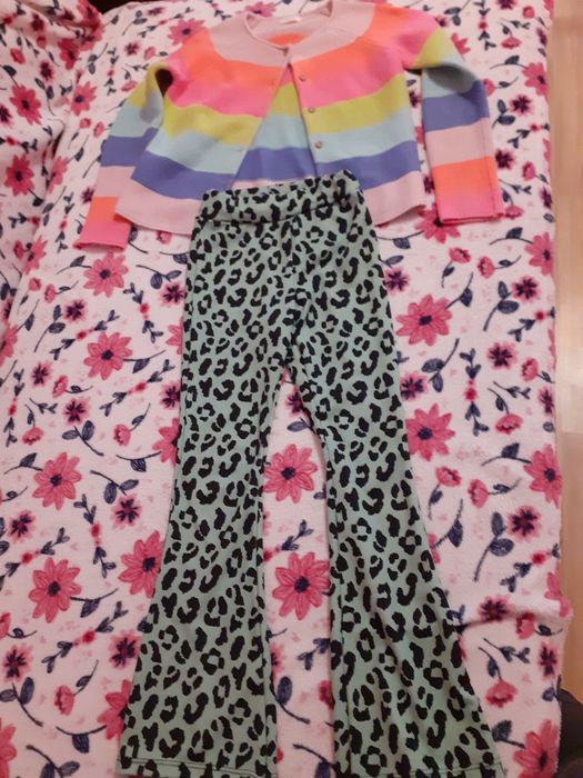 Okazja.Tanio zestaw ubran 110-116 dziewczynka