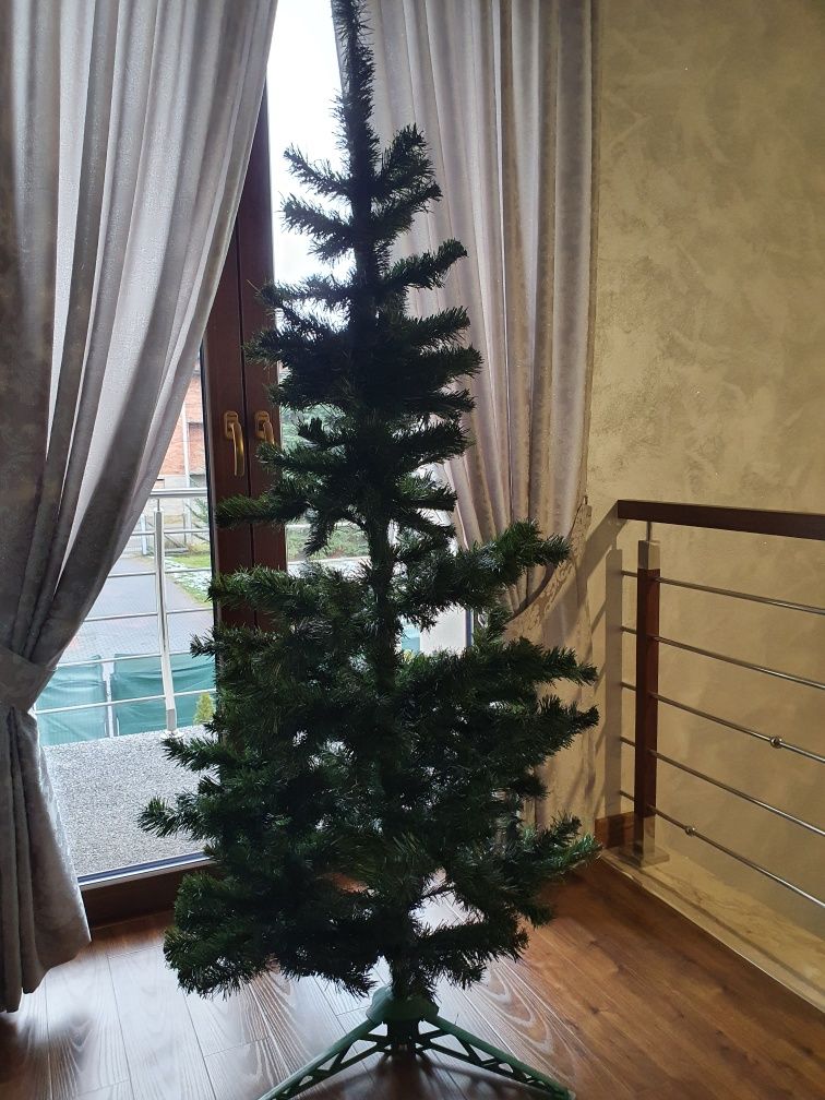 Choinka sztuczna 180 cm świerk gęsta