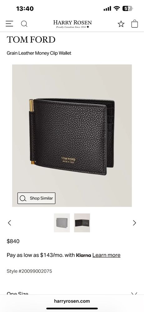 Portfel Tom Ford