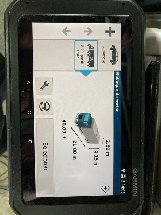 Garmin Fleet 770 – Tablet / Navegador GPS 7″