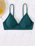 Bikini verde esmeralda