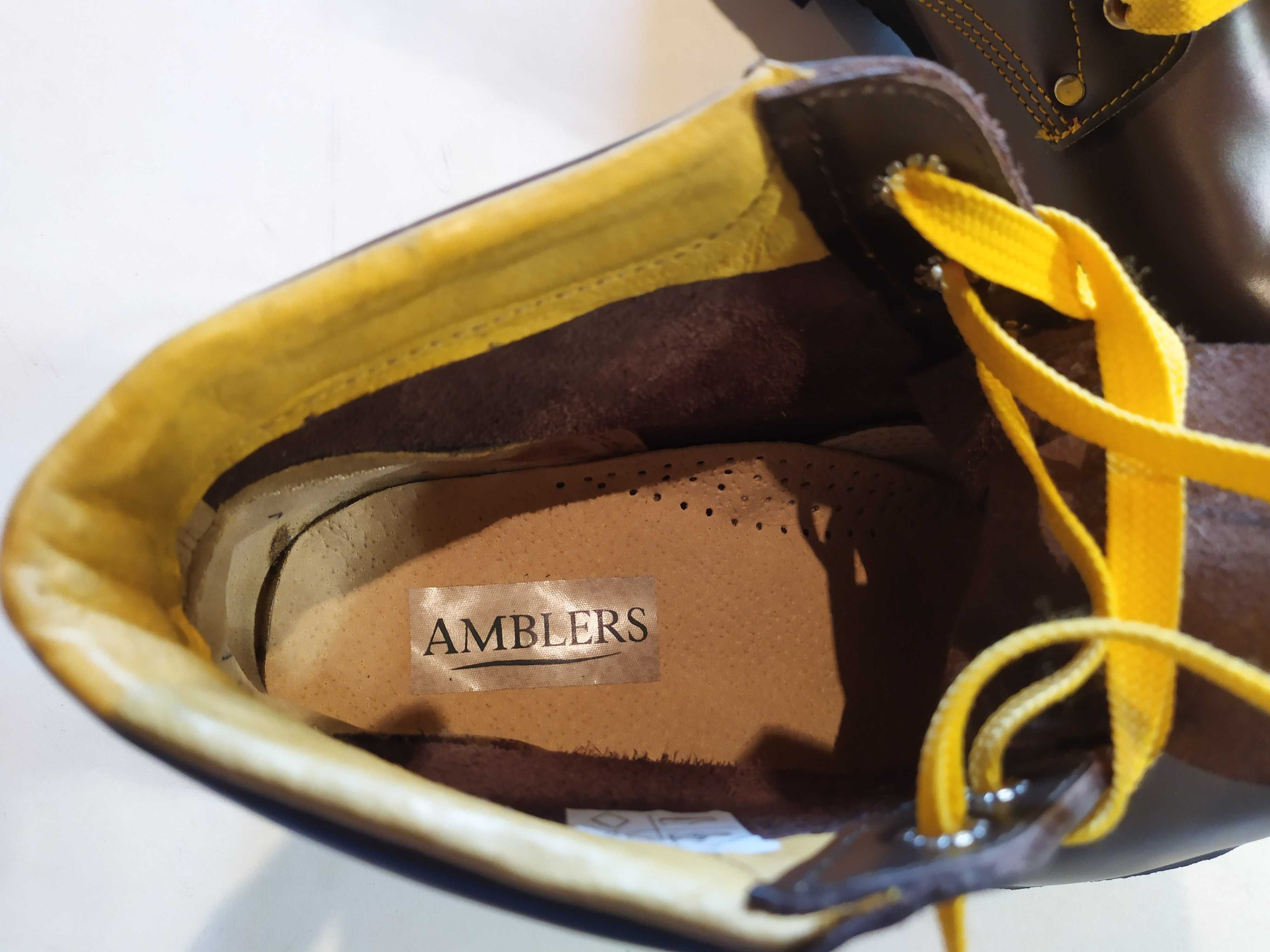 Ботинки(черевики)мужские Мега КРУТЫЕ! AMBLERS натуральная кожа 41 р