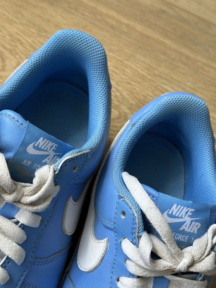 Oryginalne sneakersy buty Nike Air Force 1 Low Retro Blue 42,5