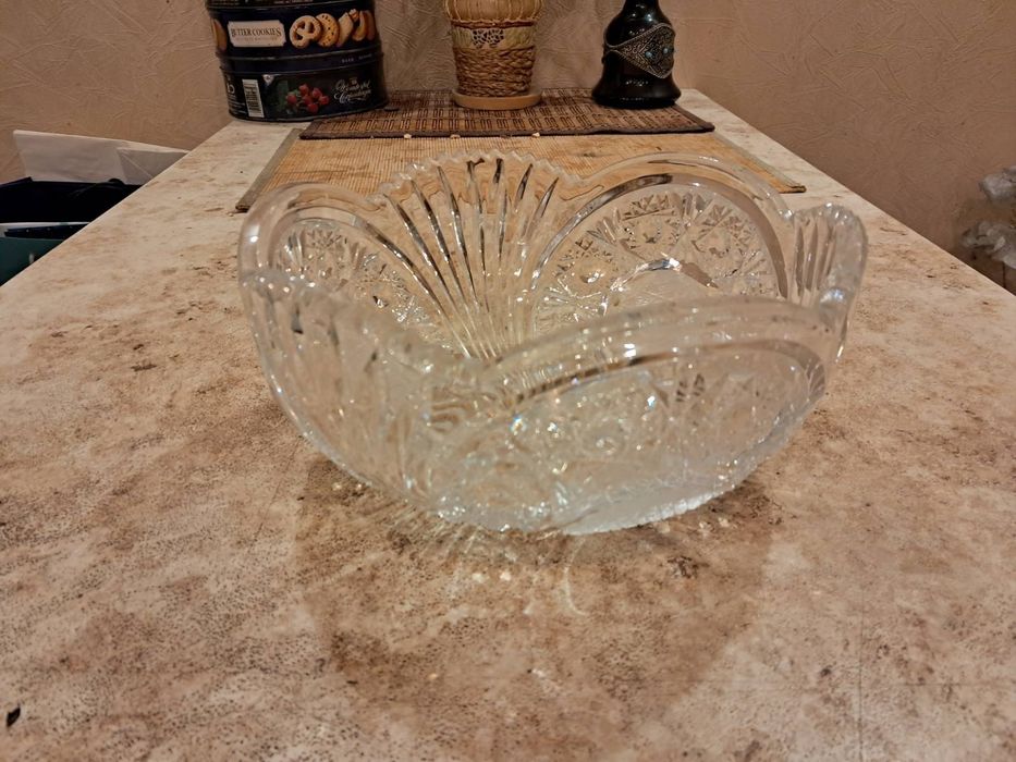 Ваза хрустальная СССР