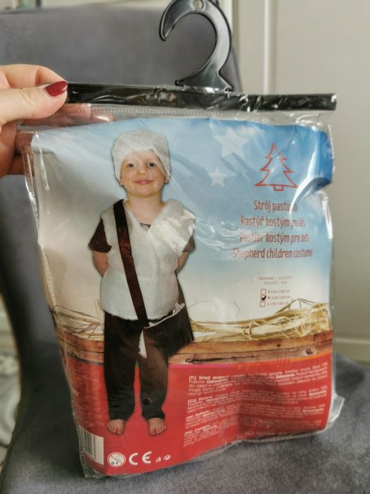 Strój pastuszka pastuszek szopka przebranie przedstawienie 120/130