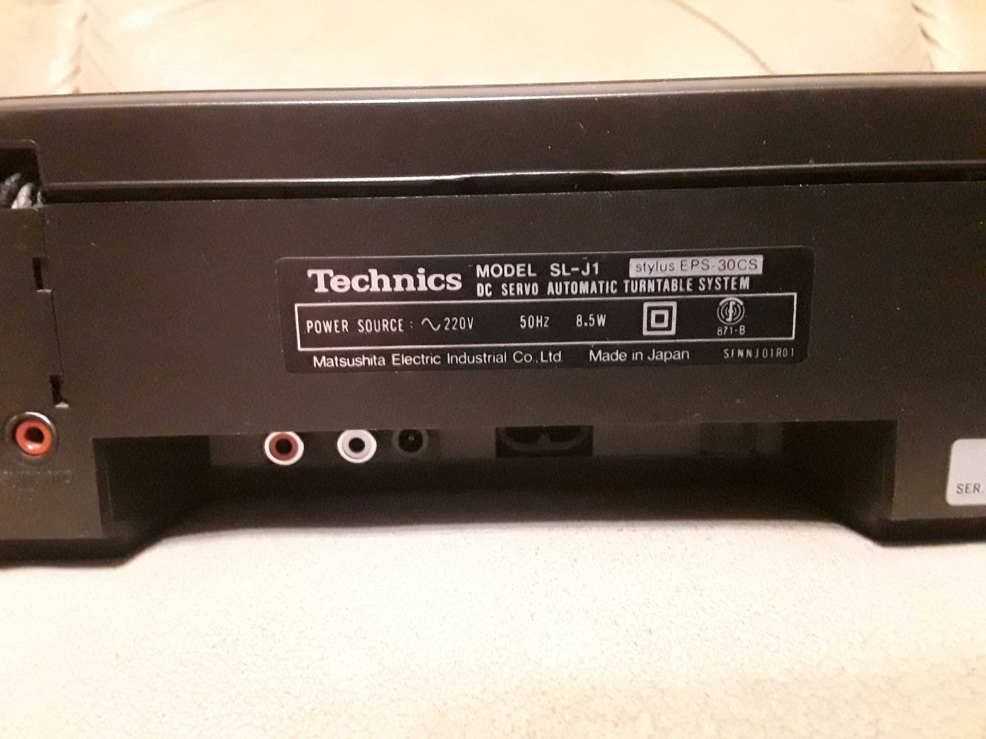 Проигрыватель винила  Technics SL-j1  (Linear, made in Japan)