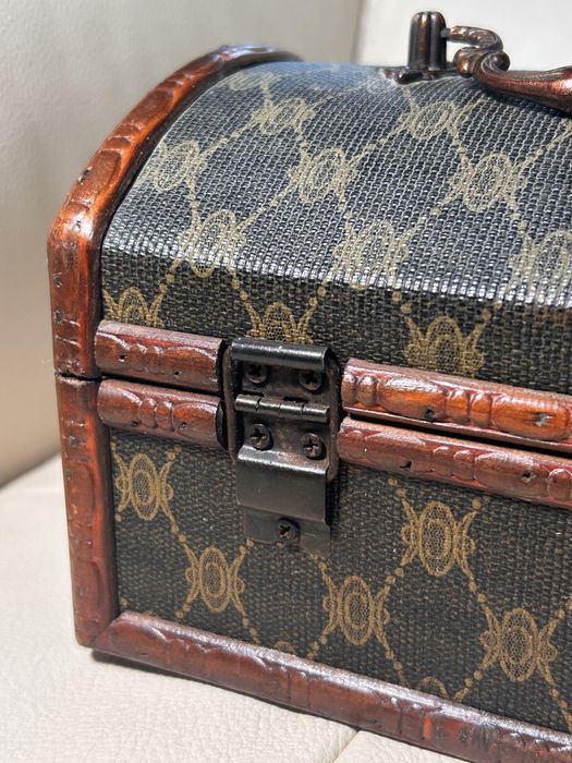 Stylowa szkatułka retro - DUŻA - na bizuterię lub drobiazgi